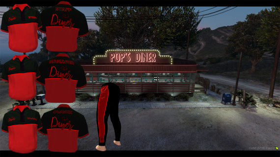 Pop's Diner 3 (Male and Female)