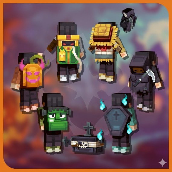 Random Halloween 2025 Backpack Bundle