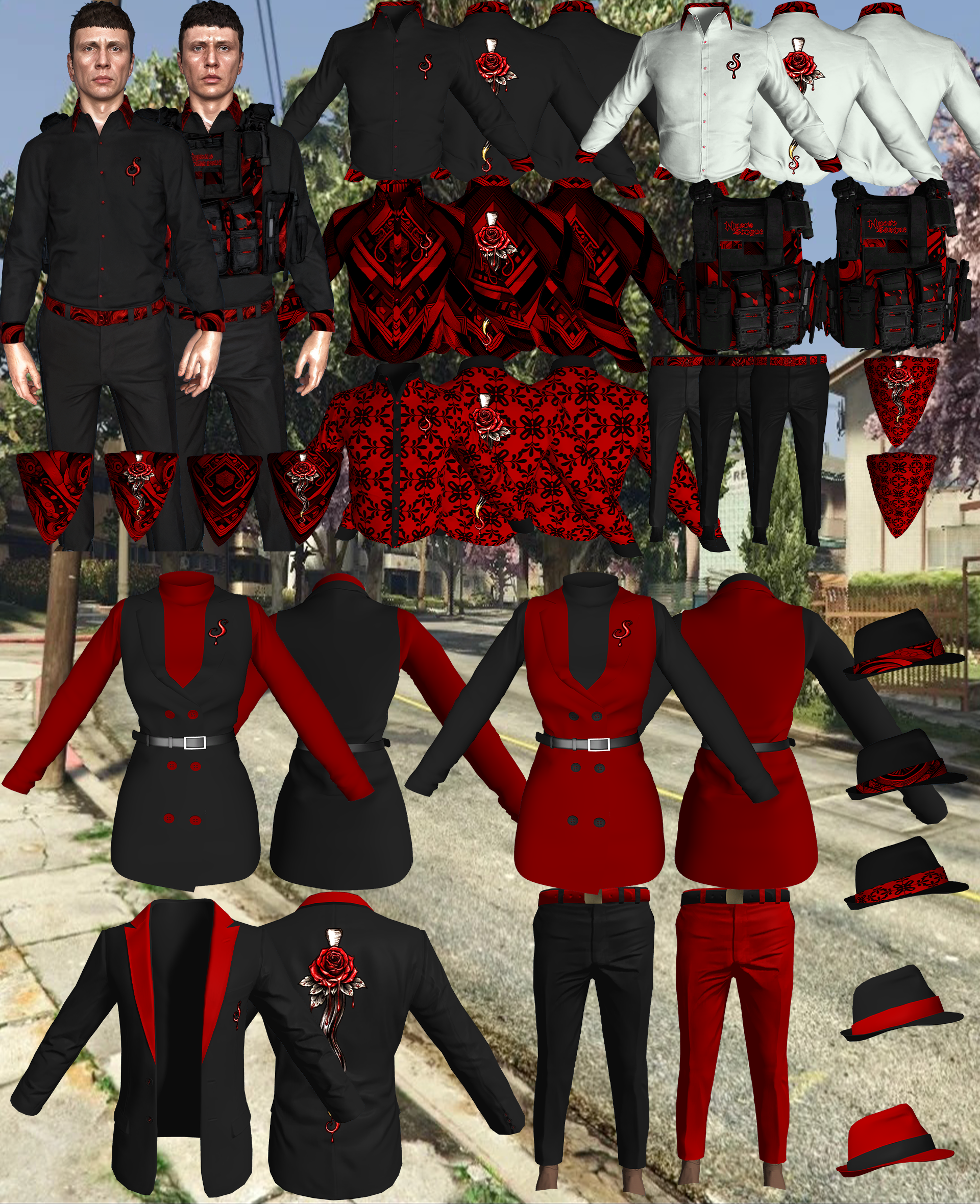Nuovo Sangue Shirts Bundle [Male and Female]Nuovo Sangue Shirts Bundle [Male and Female]
