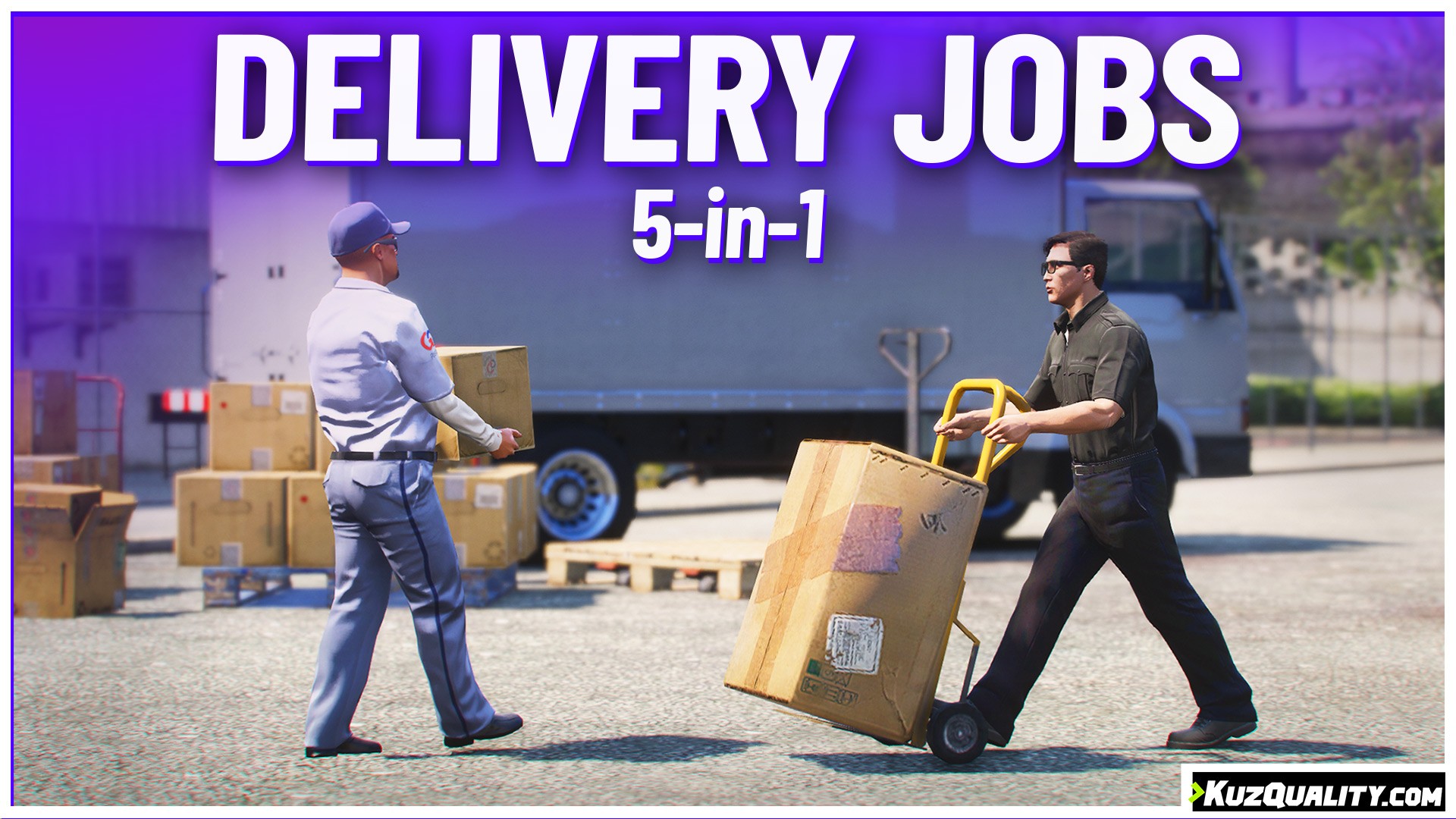 FiveM Delivery Jobs 5-in-1 Script