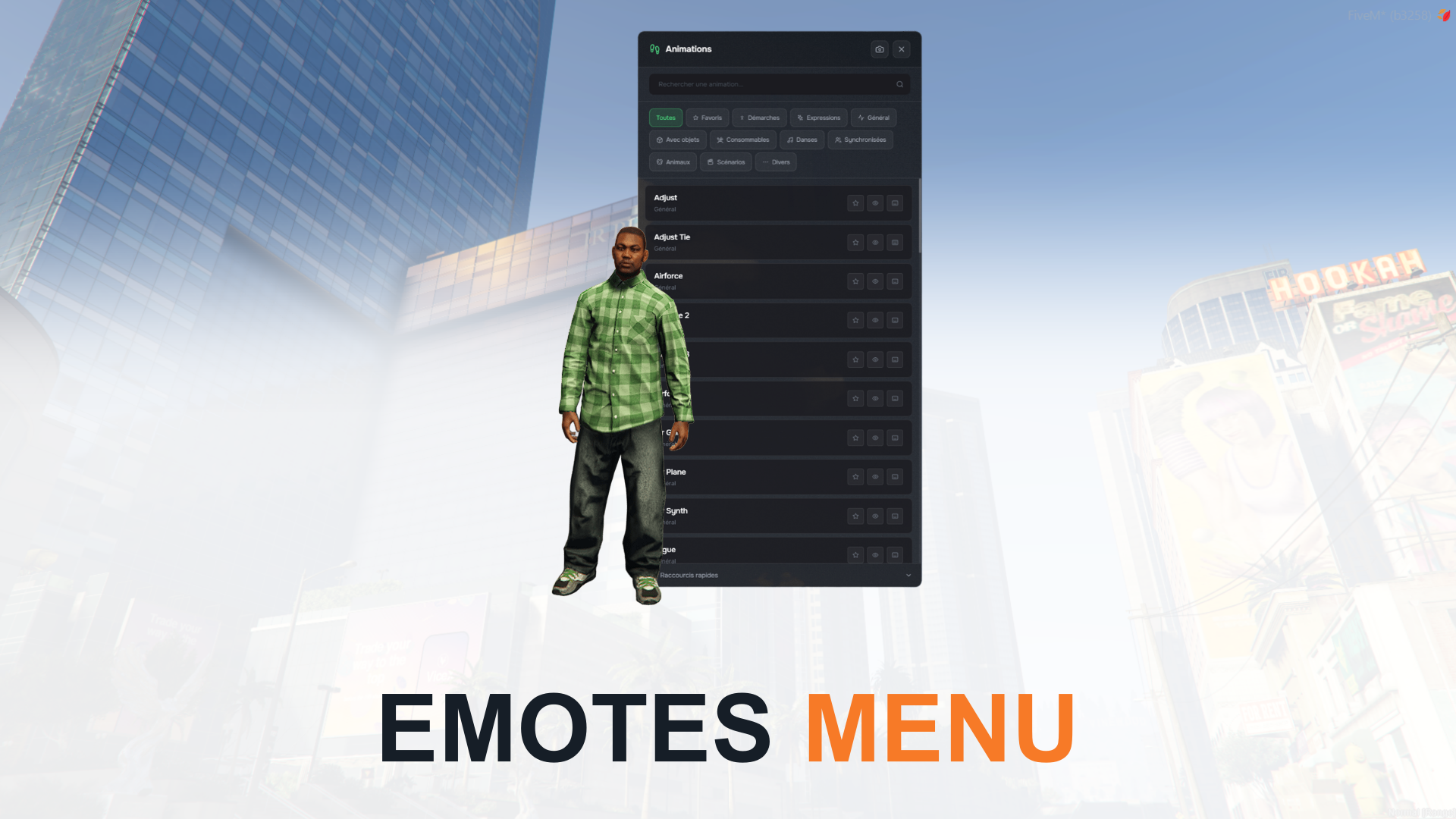 EMOTES MENU