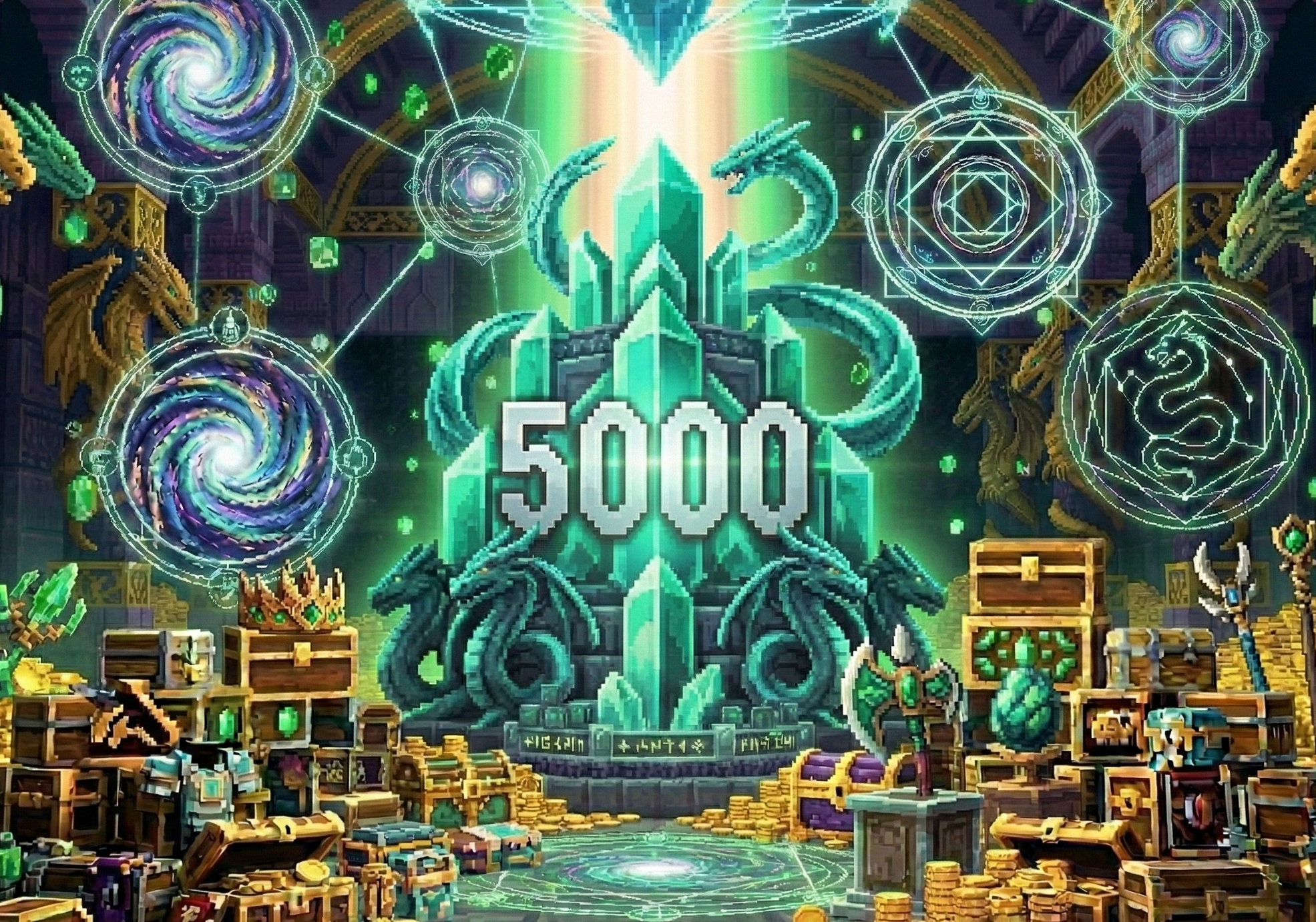 5000 + 500 Bonus Credits