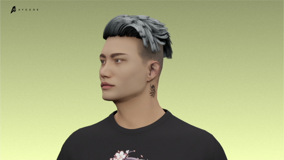 Medium Hair #1 (MP FM)