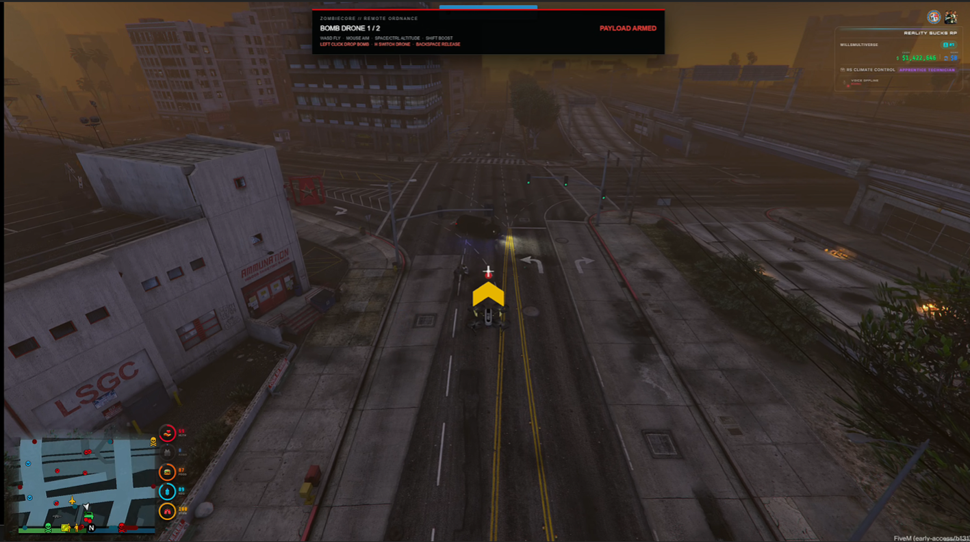 Full Zombie Outbreak Survival System | CCTV | Drones | World Builder | Chaotic Scenarios