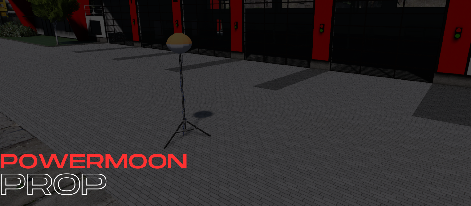 Powermoon – Mobiler Lichtmast