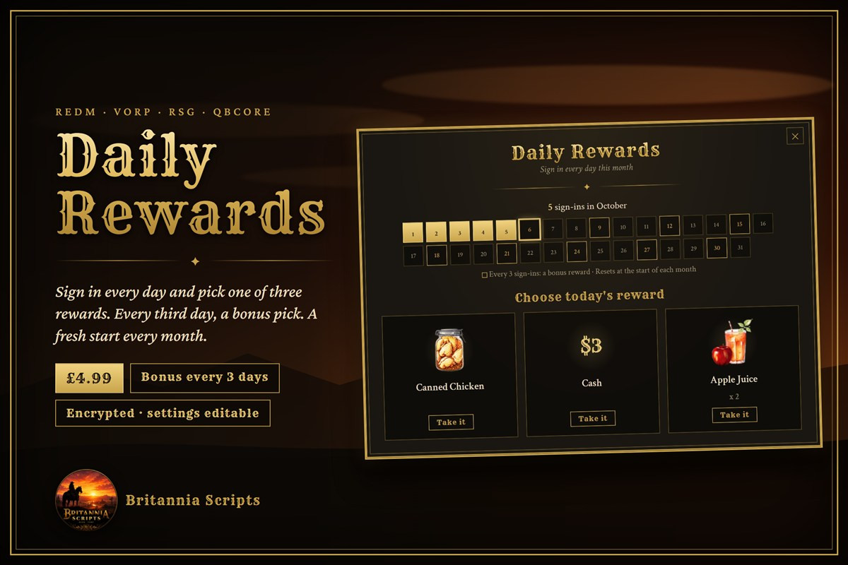 Daily Rewards screenshot