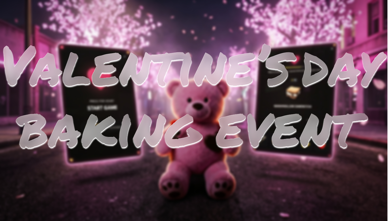 Valentines Day Baking Event + Custom Prop