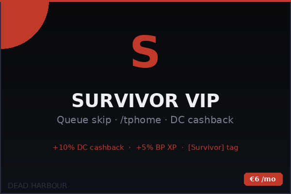 Survivor VIP — 30 days