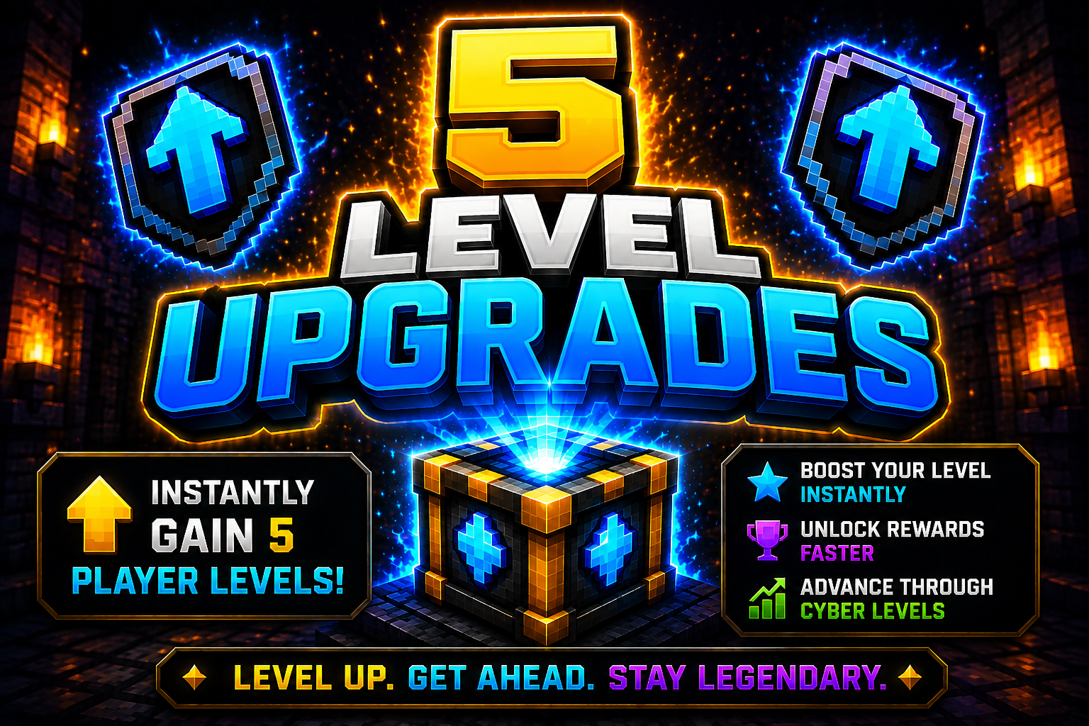 x5 LVL UPGRADES
