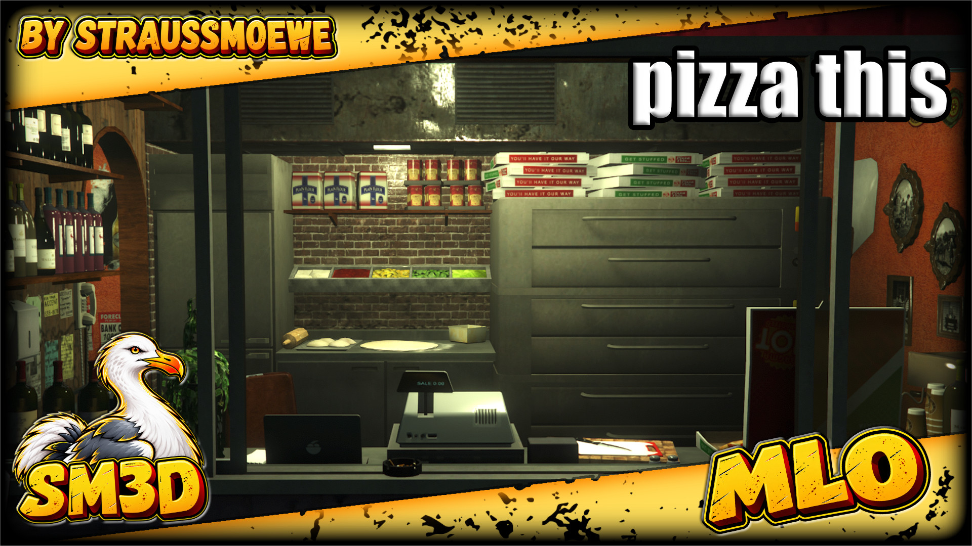 SM3D MLO mini Pizza This