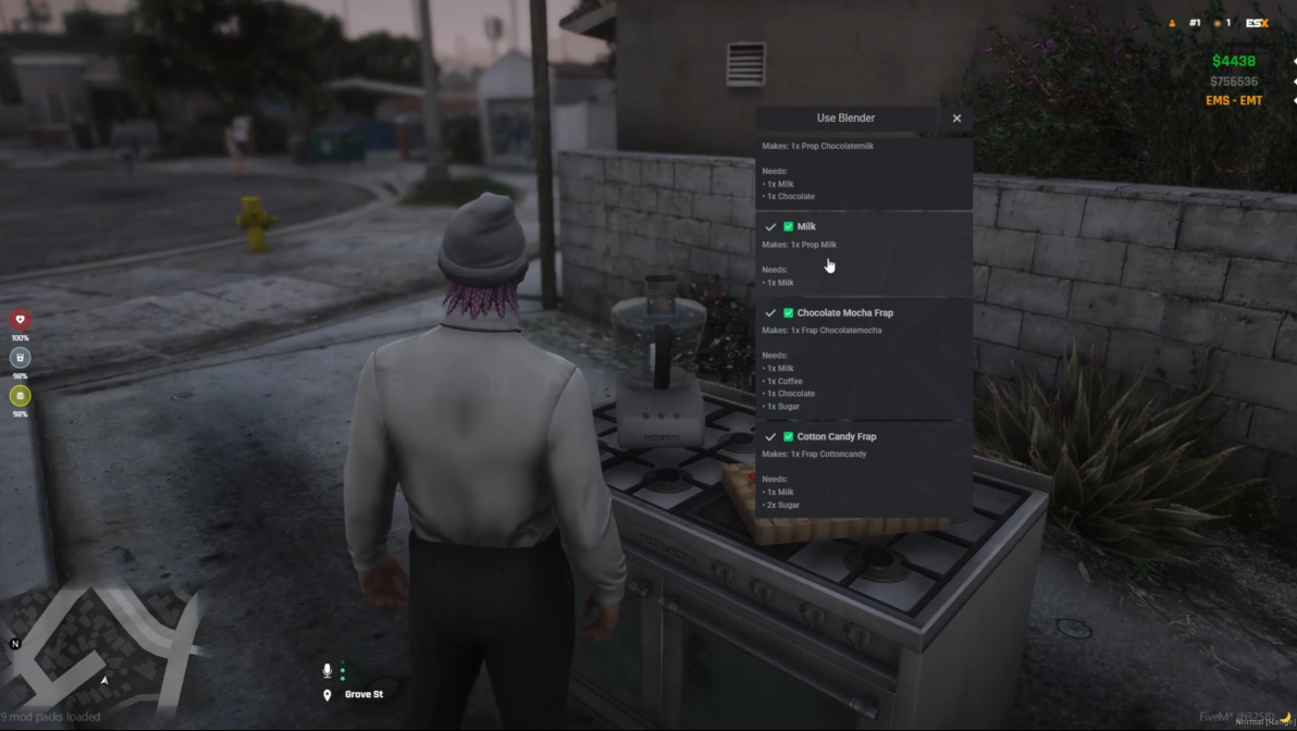 InstaKart + Usable Cooking Props [ESX/QB/QBOX]
