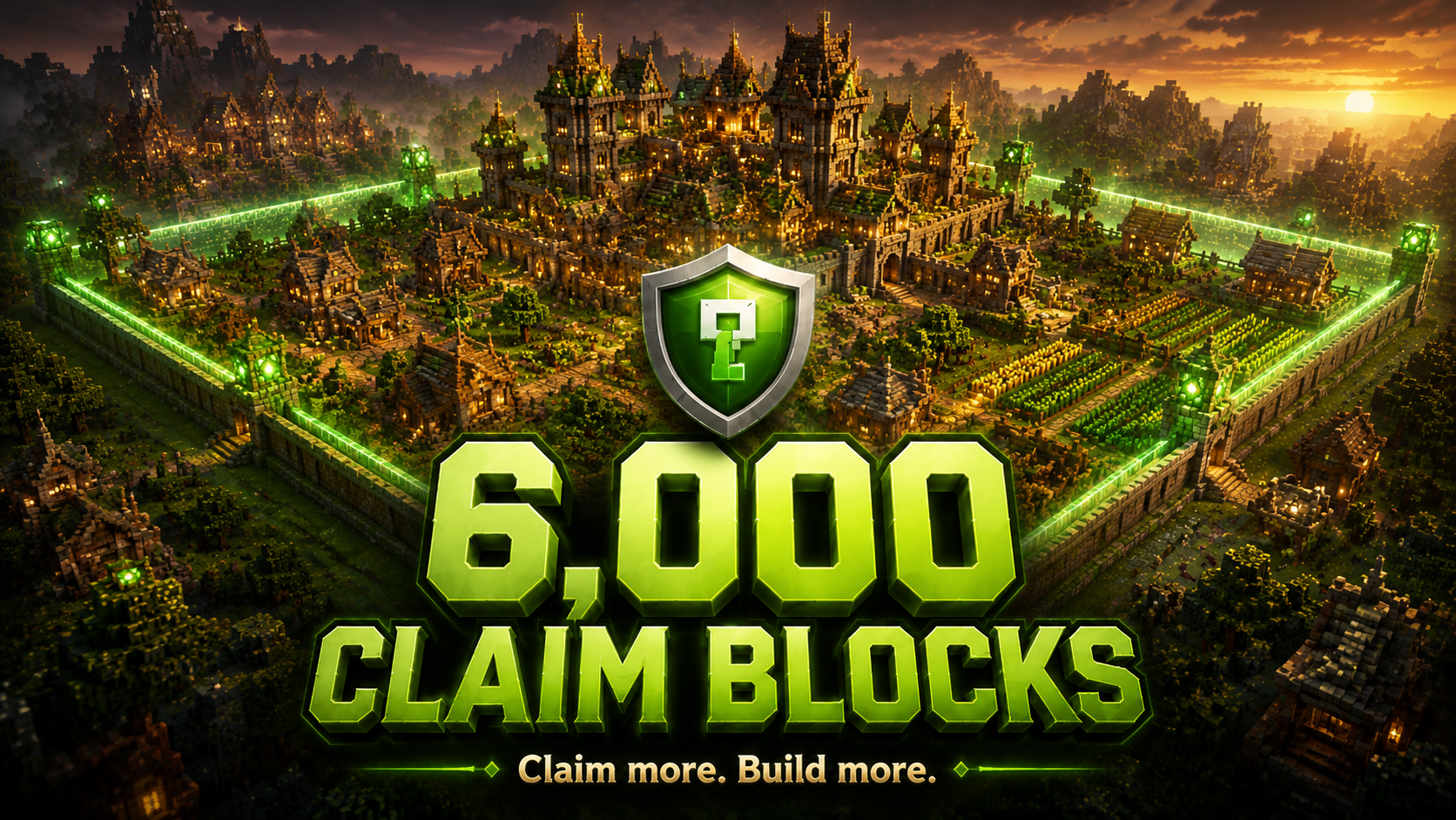 6,000 Claim Blocks