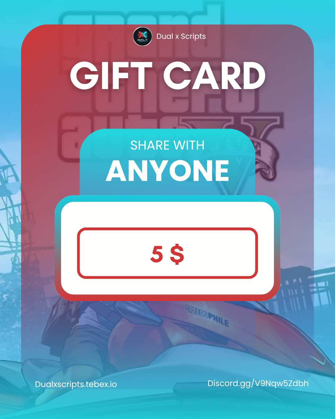 5$ Gift Card