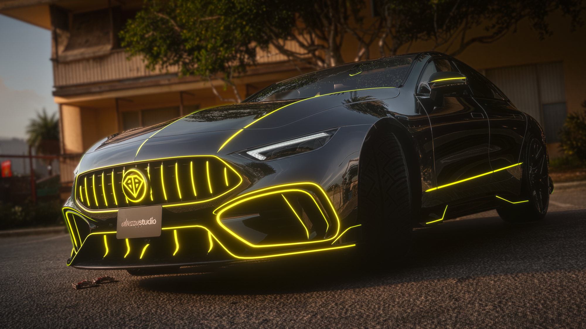 Benefactor Apex GT Animated