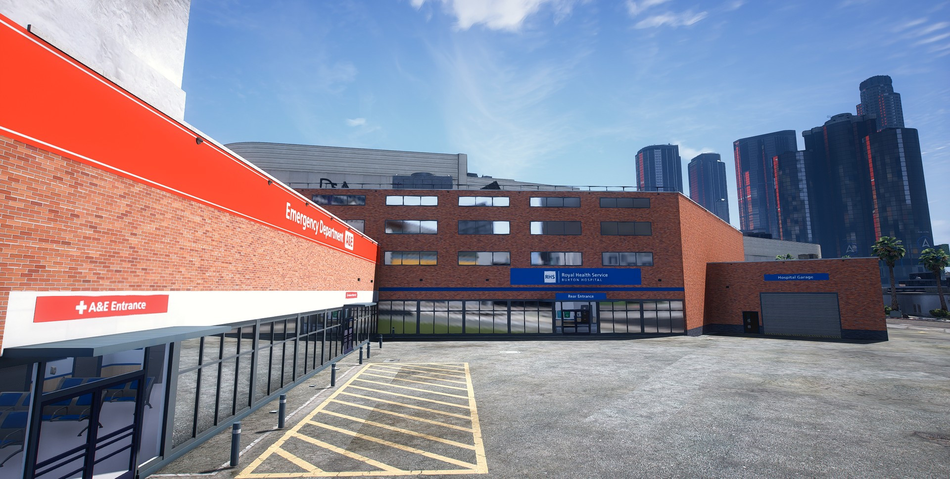 NO BS RHS Burton Hospital | UK Hospital MLO with Helipad — image 6
