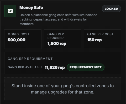 Gang Package Tier 3