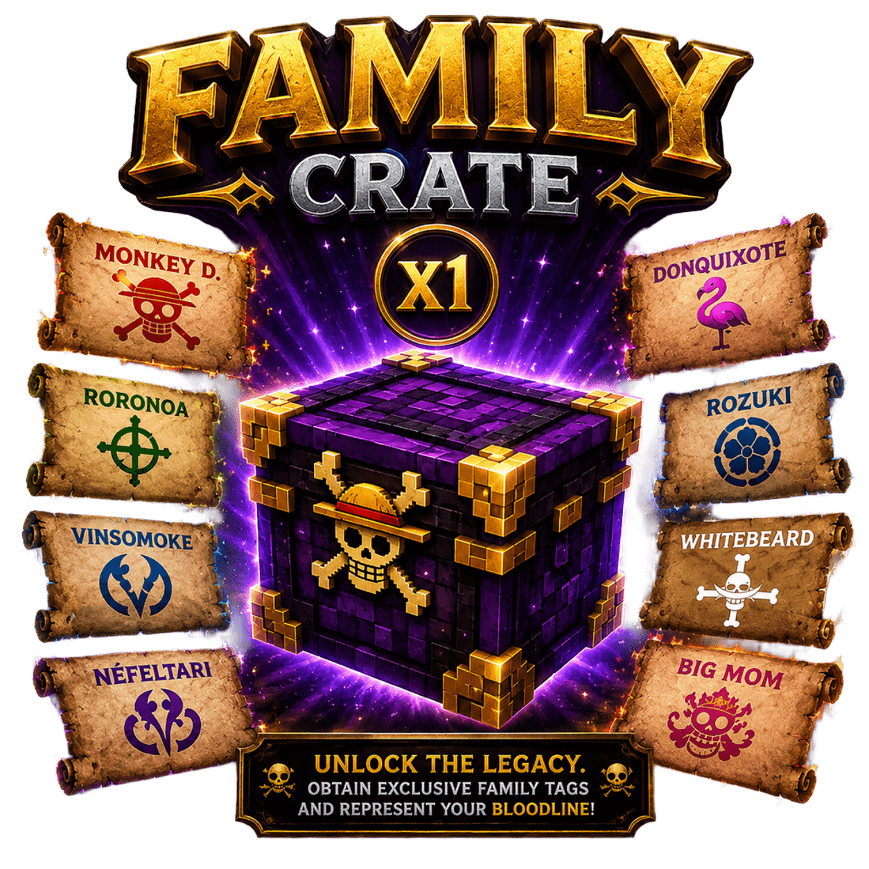 x1 Family Crate