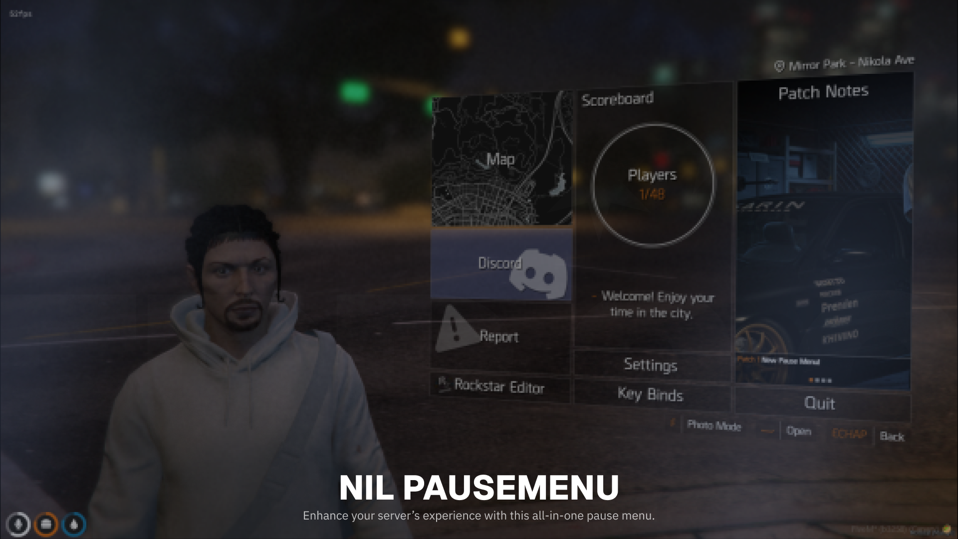 Pausemenu