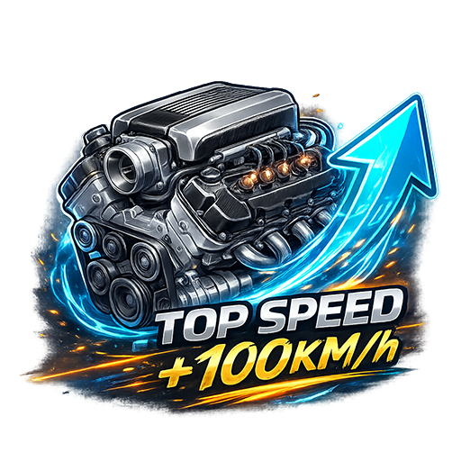 Top Speed +100KM/h