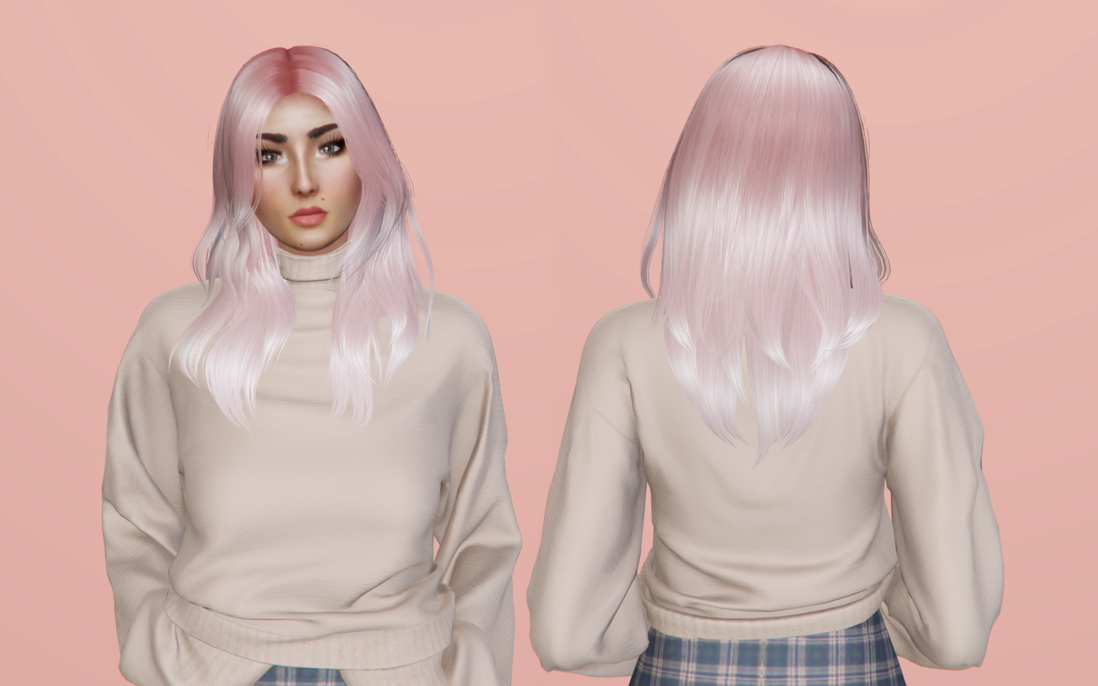 #004 Loose Wavy Hairstyle