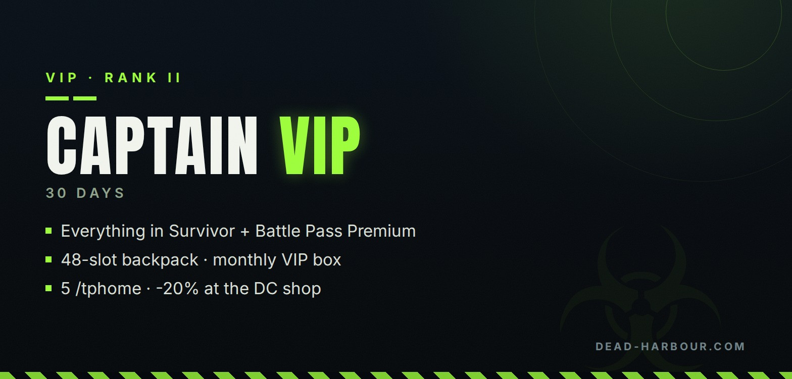 Captain VIP — 30 days