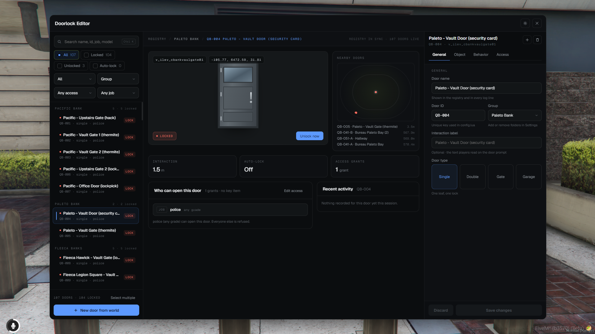 DOORLOCK EDITOR