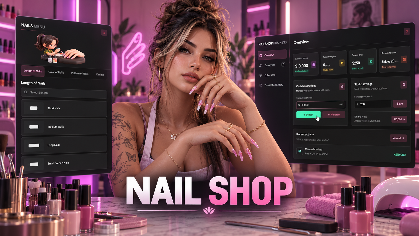 0Lag Nail Shop | [ESX,QB,QBOX]