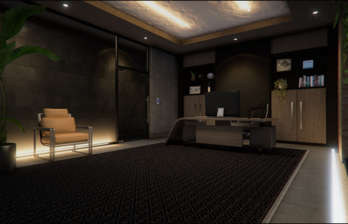 Peak Towers Apartment Room