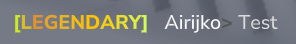 Legendary Rank