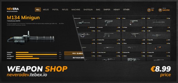 [ESX/SDL] Weapon Shop