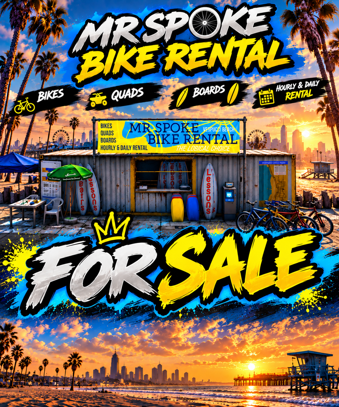 🏝️💎 MR SPOKE BIKE RENTAL 💎🏝️