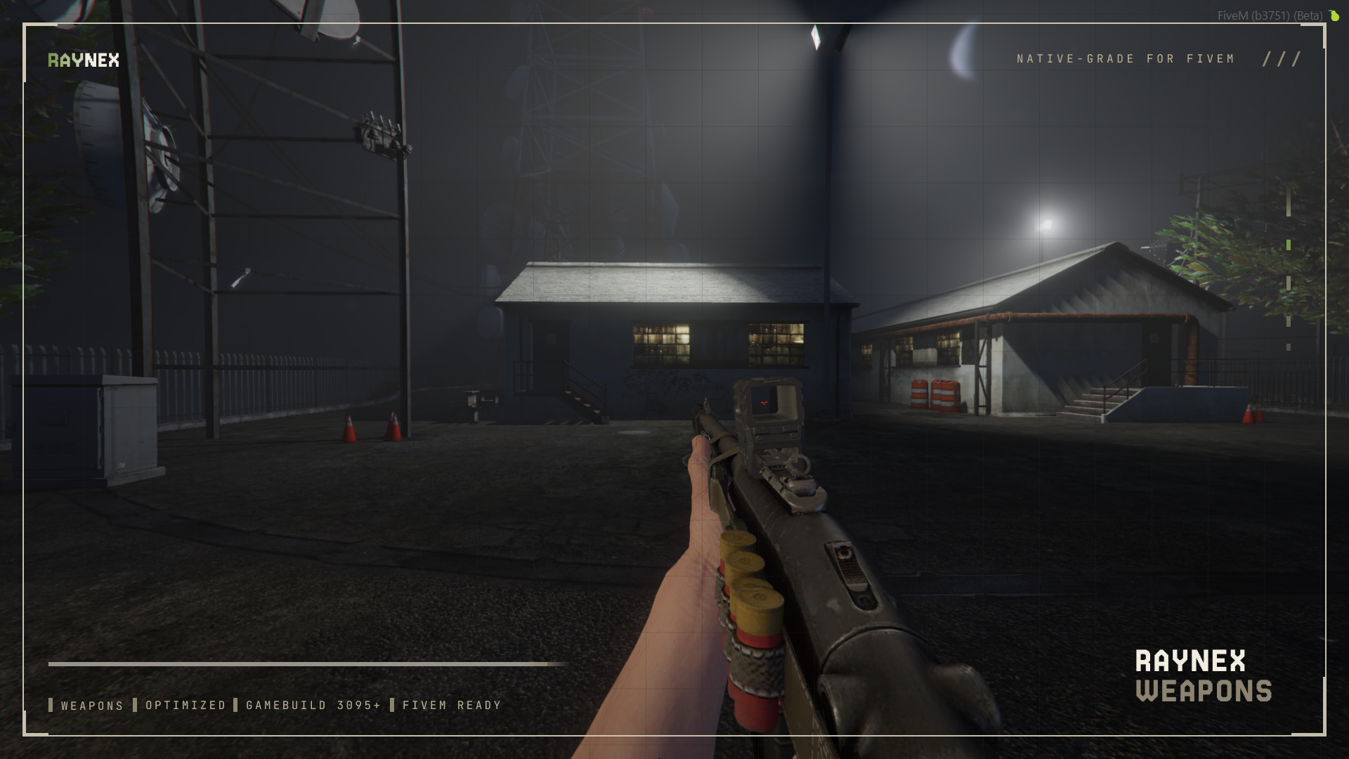 Heavy Tactical Shotgun