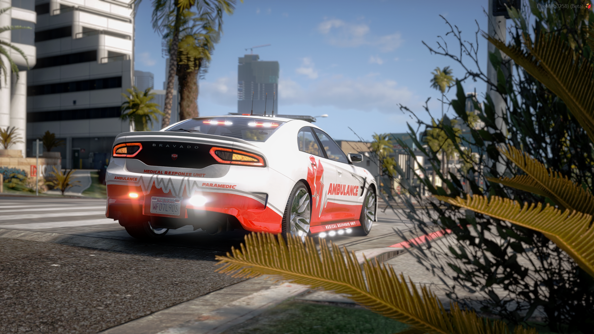 Bravado Buffalo STX Ambulance Version