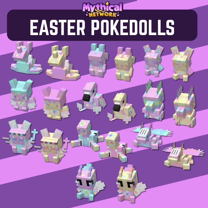Random Easter Pokedoll Plushie Bundle
