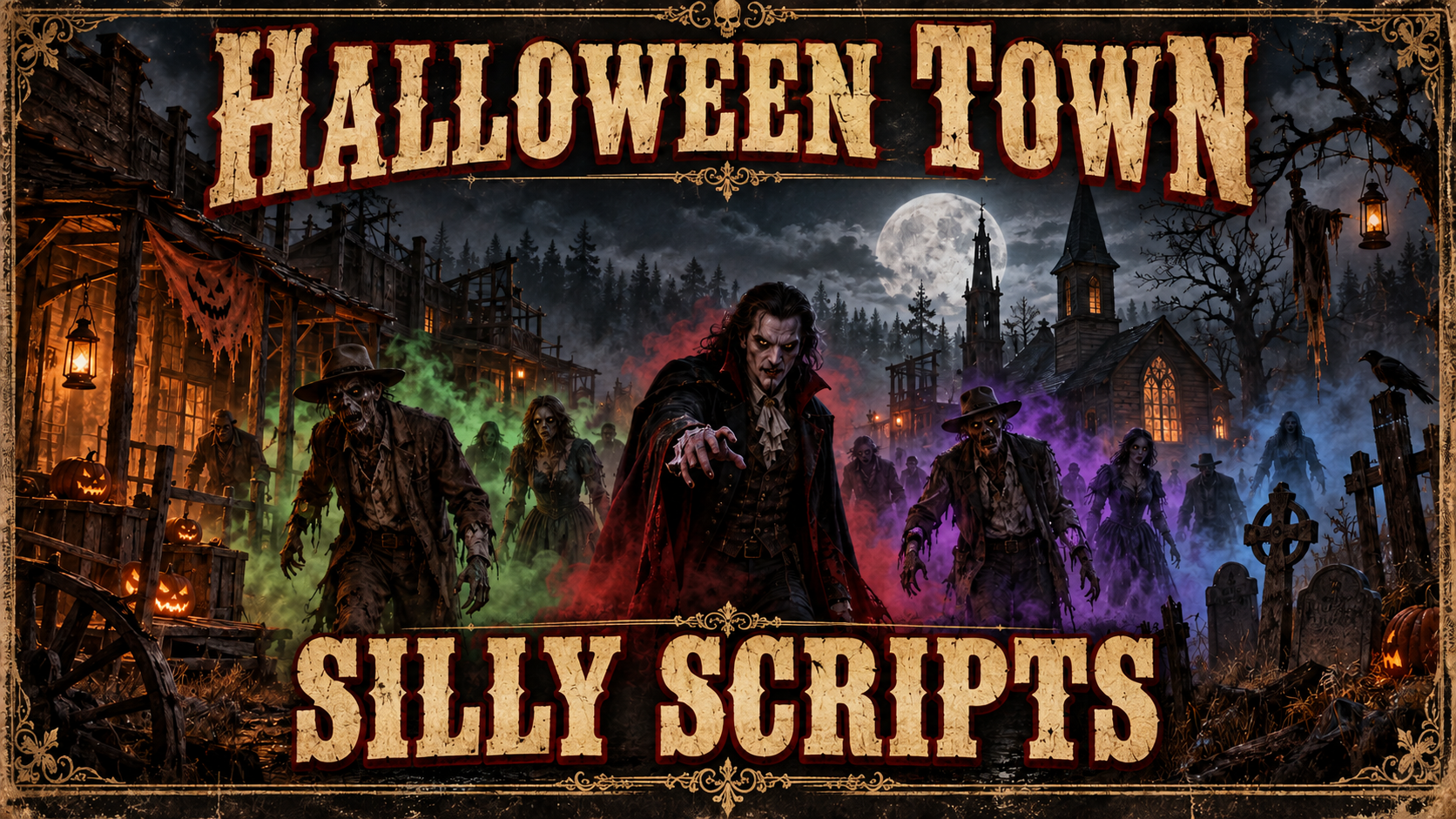 Silly Halloween Town