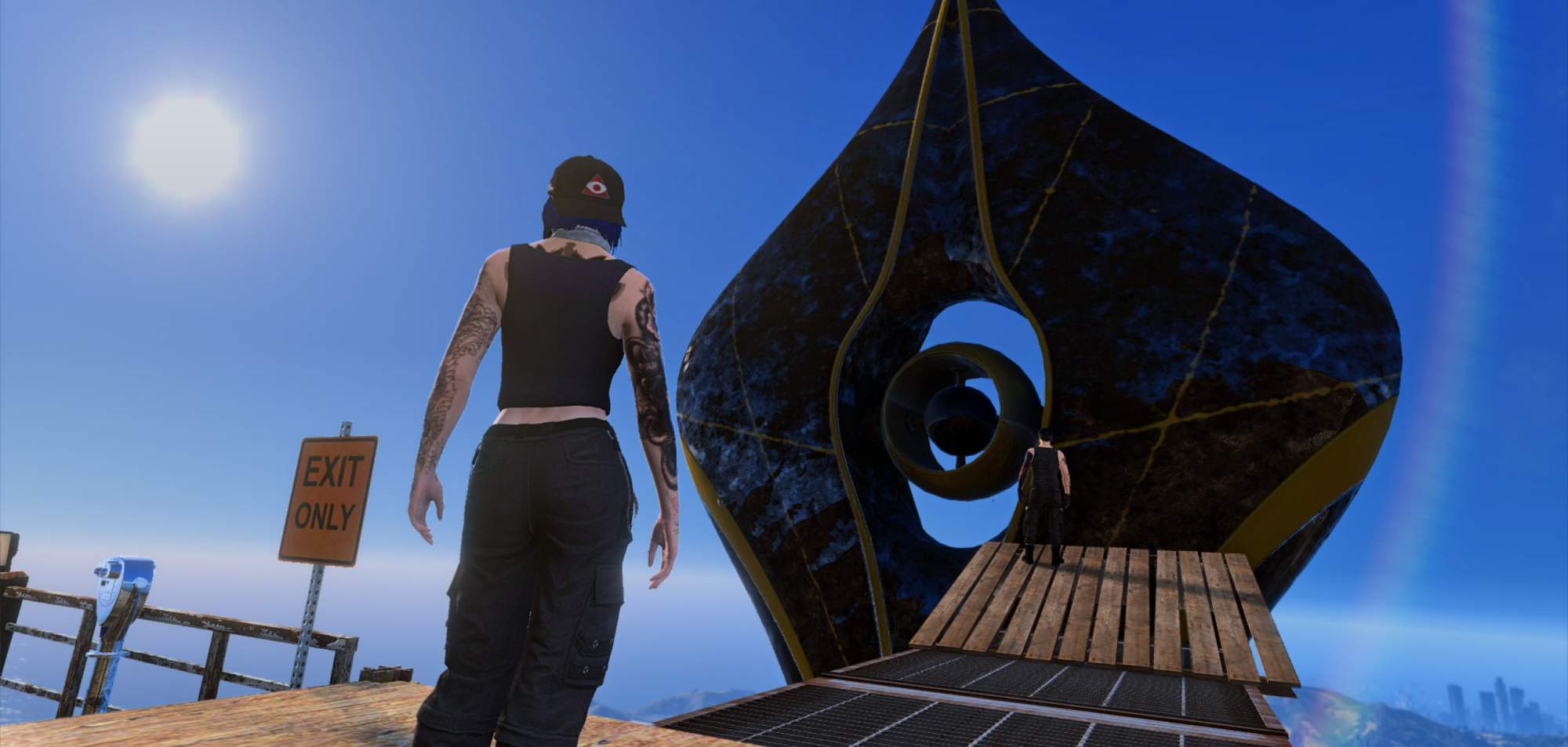 Alien Spaceship UFO - Eye of Chiliad