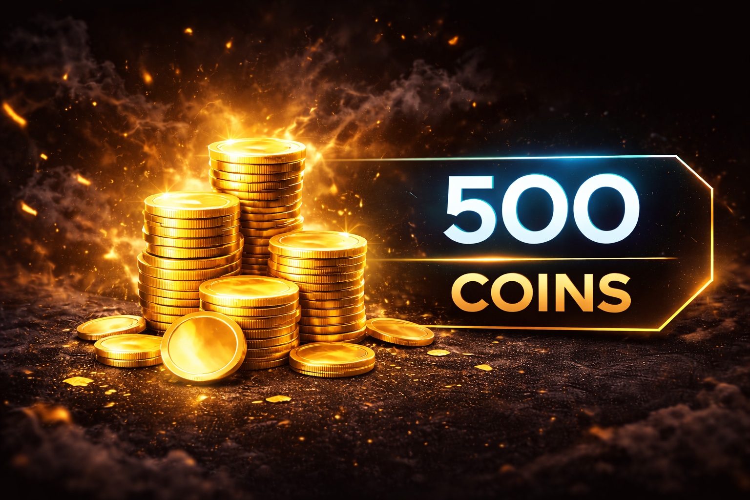 500 Coins