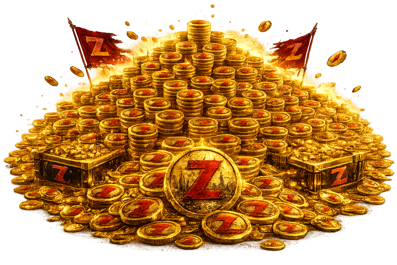 1,000 Z Coins Pack ($0.50/coin) 👑SAVE $500