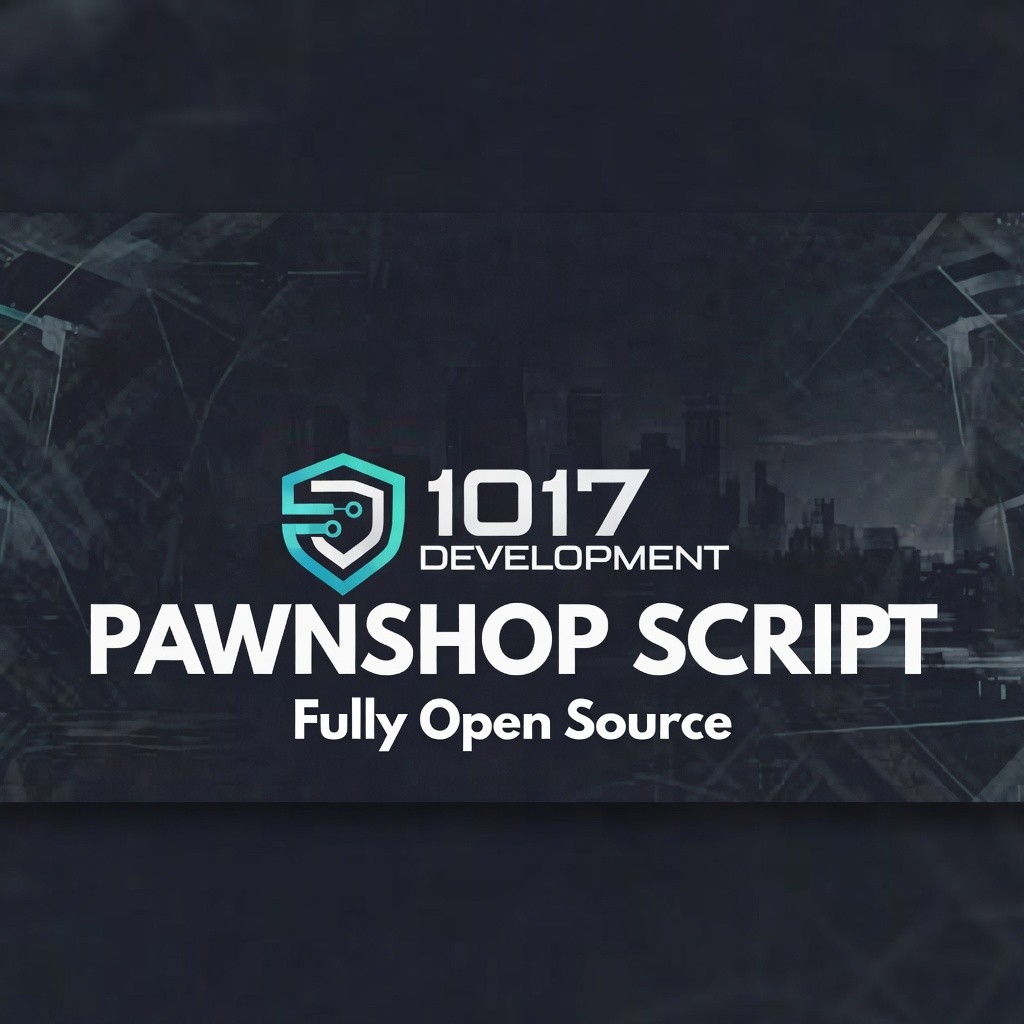 Open Source | Pawnshop Script