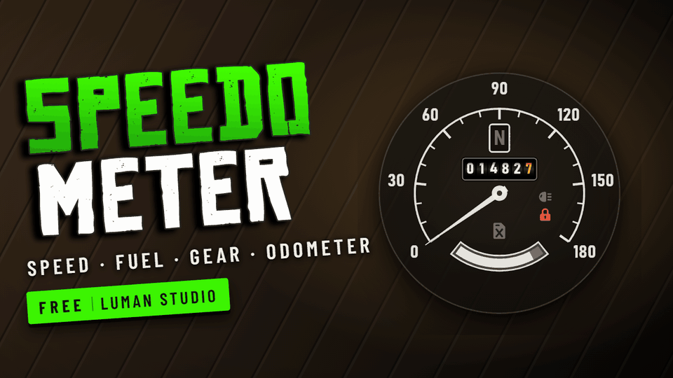 RedM Cars DLC #1 - Speedometer