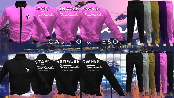 Diamond Shirt 3 (Male + Female)
