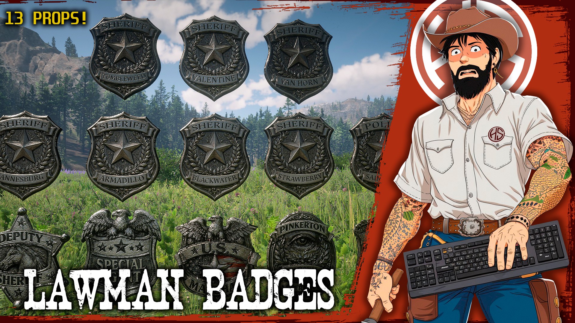Lawman Badges Collection
