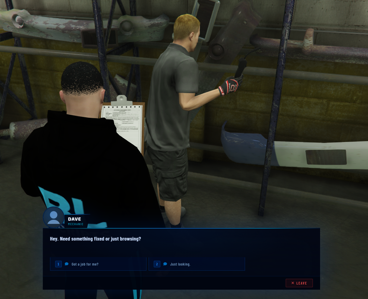 BL TALK TO NPC [ESX]