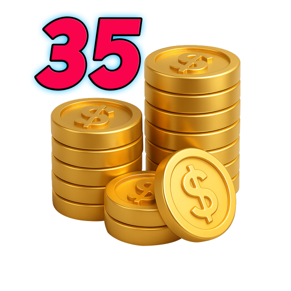 35 Coins