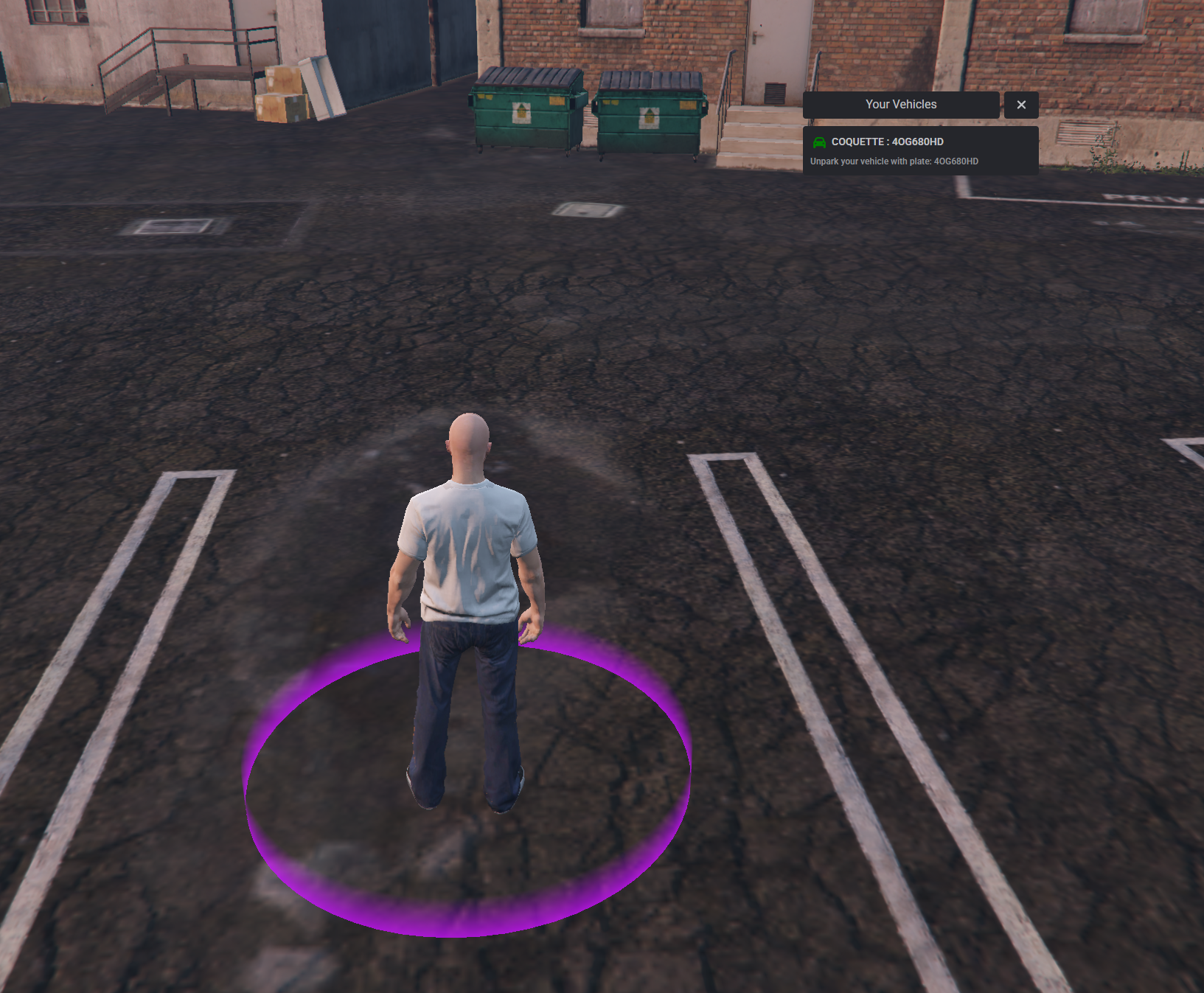 [ESX/QB] Portable Vehicle Parking (vPark)