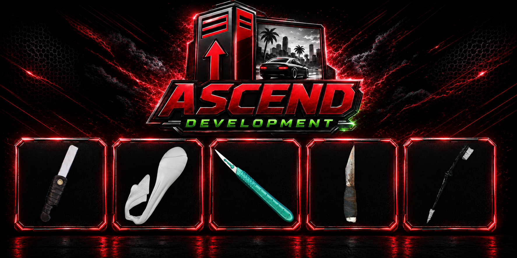 ⚔️ Prison Melee Weapon Pack | 5 Custom Weapons