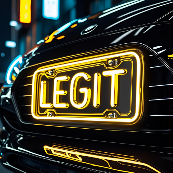 Personal License Plate Token