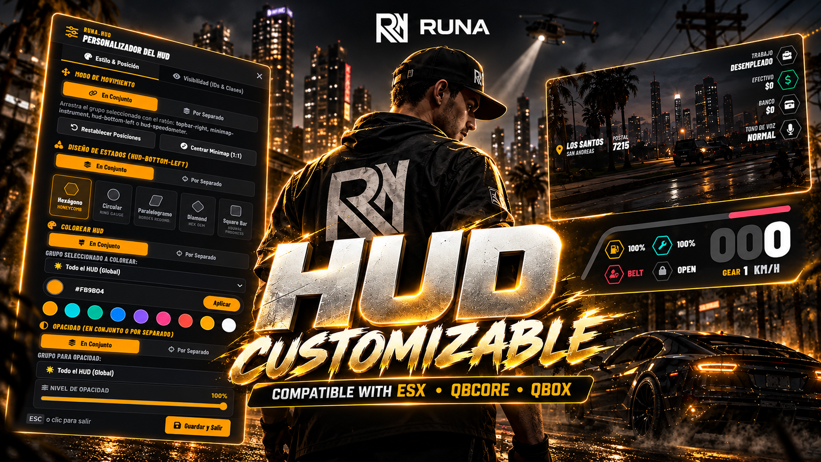HUD CUSTOMIZABLE