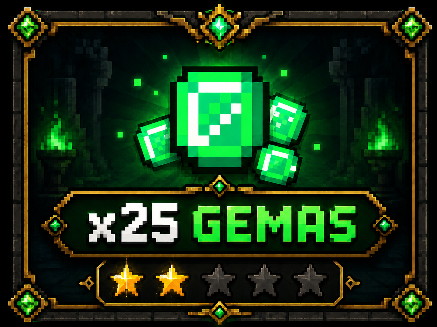 Paquete x25 Gemas