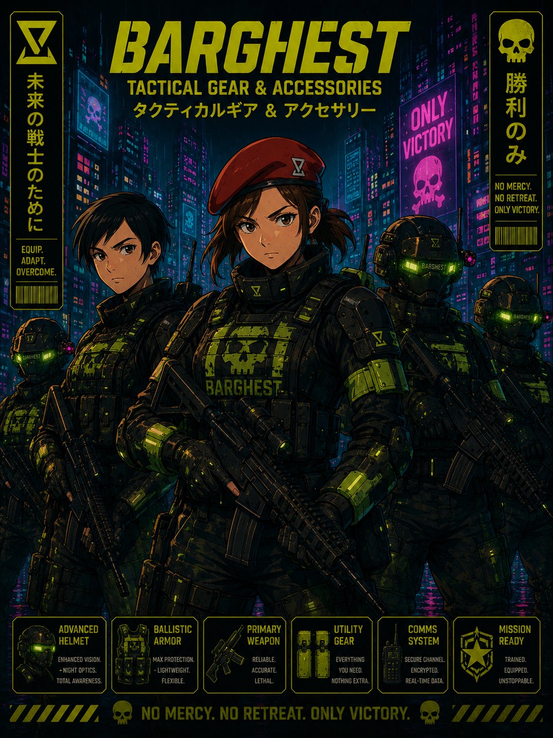 Barghest Tactical Gear & Accessories Pack